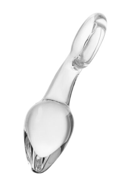 Анальная втулка Sexus Glass, прозрачная, 14,5 см