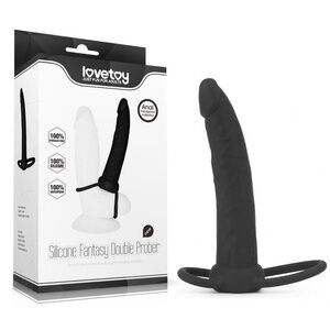 Насадка для двойного проникновения Lovetoy Silicone Fantasy Double Prober 15 см