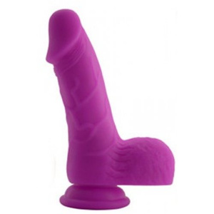 Фаллоимитатор Nlonely на присоске Purple 18,5 см