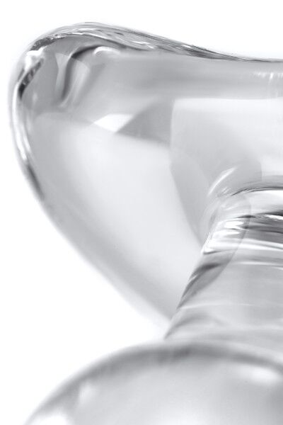 Анальная втулка Sexus Glass, прозрачная, 11,5 см