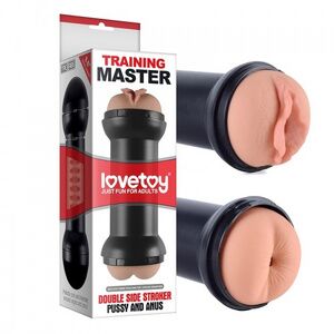 Мастурбатор Lovetoy 2 в 1 Traning Master Double Side Stroker-Pussy and Anus