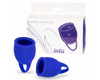 Набор менструальных чаш Lola Toys Natural Wellness Magnolia Iris Blue