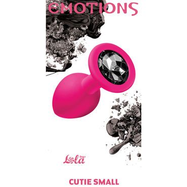 Анальная пробка Lola Toys Emotions Cutie Small, розовая