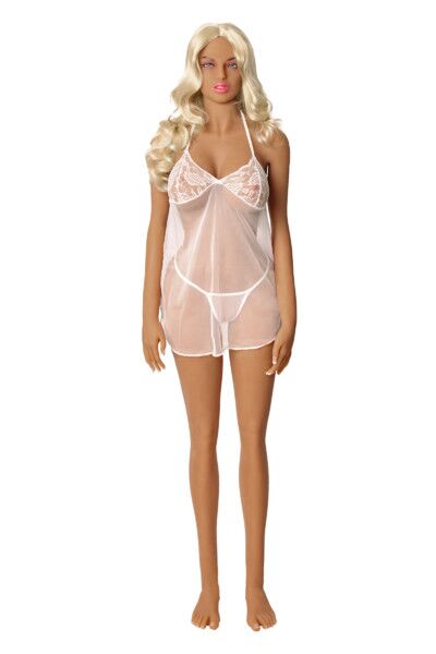 Кукла реалистичная Nlonely Helga, блондинка, 165 см