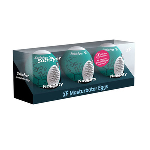 Набор мастурбаторов Satisfyer Masturbator Eggs 3er Set Naughty