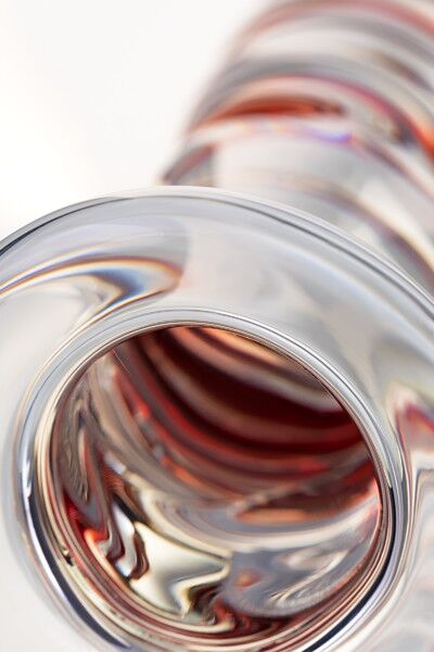 Анальная втулка Sexus Glass, стекло, прозрачная, 15,5 см
