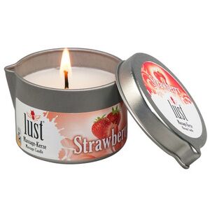 Массажная свеча Orion Massage Candle Strawberry со вкусом клубники 50 мл