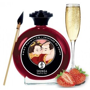 Краска для тела Shunga Sparkling Strawberry Wine 100 мл