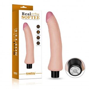 Реалистичный вибратор Lovetoy Real Softee 24 см