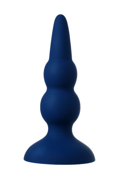 Анальная вибровтулка O'Play Prime с пультом ДУ, синий, 12 см