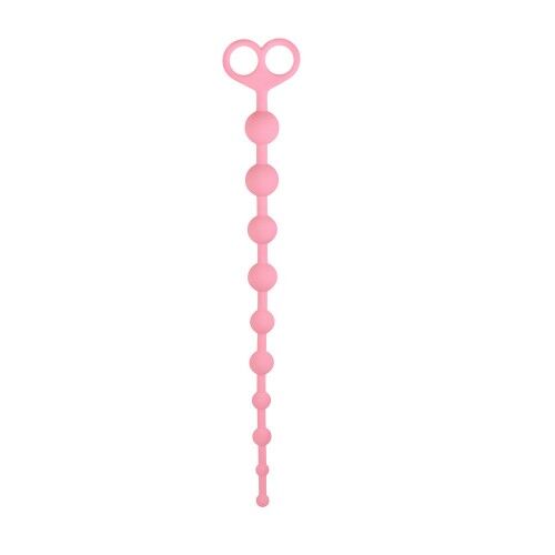 Анальная цепочка Lovetoy розовая Psyche’s Premium Anal Beads