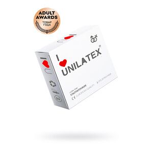 Презервативы Unilatex, natural ultrathin, ультратонкие, 19 см, 3 шт