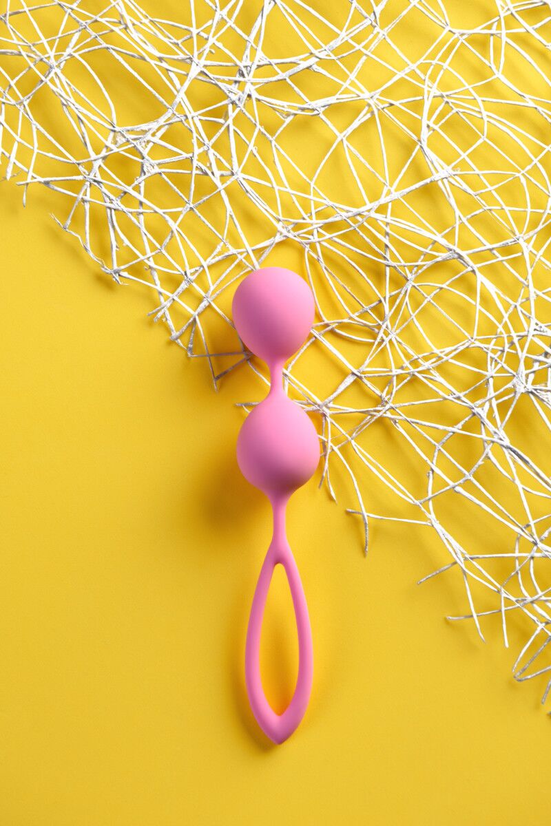 Вагинальные шарики A-Toys by TOYFA, силикон, розовые, 3,1 см