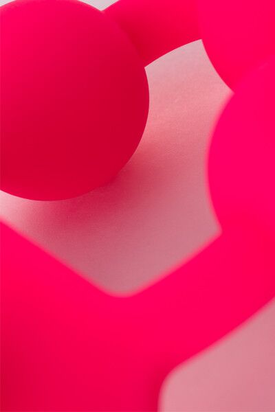 Анальные бусы TOYFA POPO Pleasure, розовый, 28,5 см