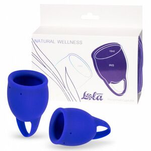 Набор менструальных чаш Lola Toys Natural Wellness Magnolia Iris Blue