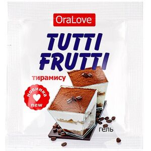 Оральный гель Биоритм TUTTI-FRUTTI ТИРАМИСУ 4 г.