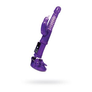 Вибратор с клиторальным стимулятором TOYFA A-Toys High-Tech fantasy, Фиолетовый, 24 см