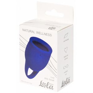 Менструальная чаша Lola Toys Natural Wellness Magnolia Iris Blue 15 мл