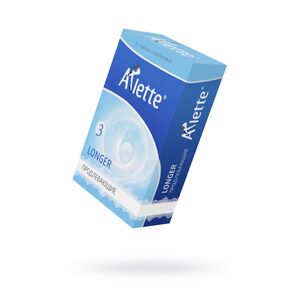 Презервативы Arlette, longer, продлевающие, 18 см, 6 шт