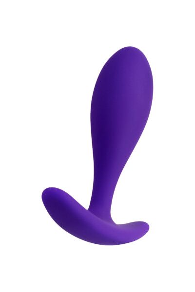 Анальная втулка ToDo by Toyfa Hub, силикон, фиолетовая, 7,2 см