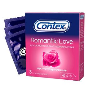 Презервативы Contex №3 Romantic Love ароматизированные