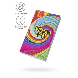 Презервативы Sagami miracle fit, латекс, 18,5 см, 10 шт