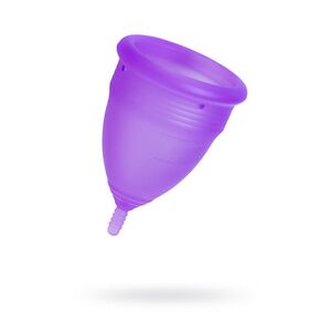 Гигиеническая менструальная чаша Eromantica, фиолетовая, L