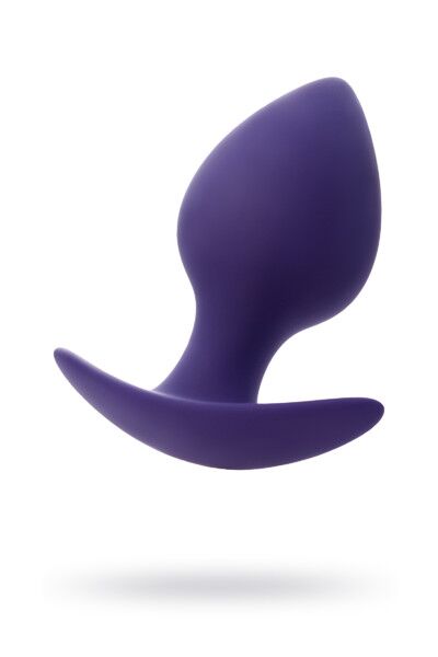 Анальная втулка ToDo by Toyfa Glob, силикон, фиолетовая, 8 см
