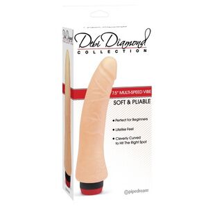 Телесный вибратор-реалистик PipeDream Debi Diamond Collection 2