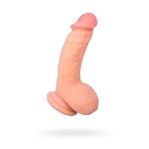 Реалистичный фаллоимитатор TOYFA RealStick Elite DILDO, 18,5 см, TPR