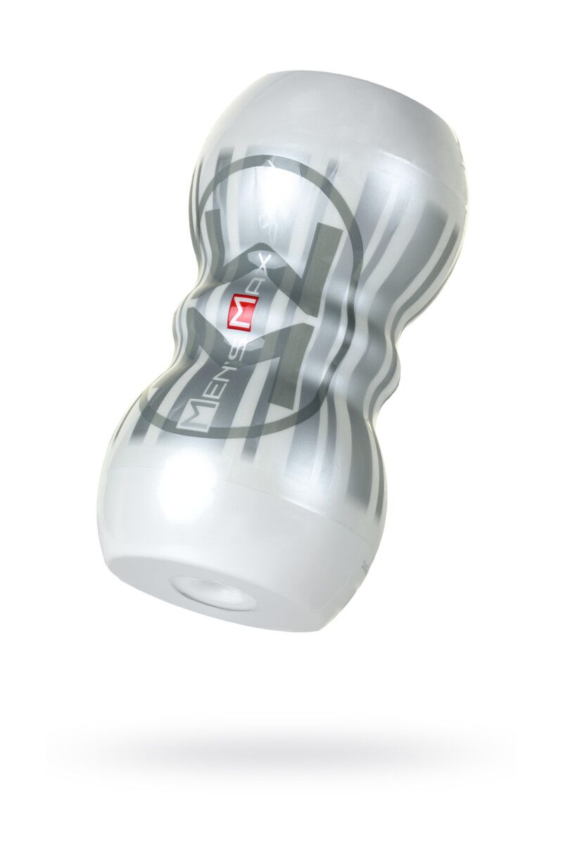Мастурбатор нереалистичный, Smart, MensMax, белый, 14,5 см