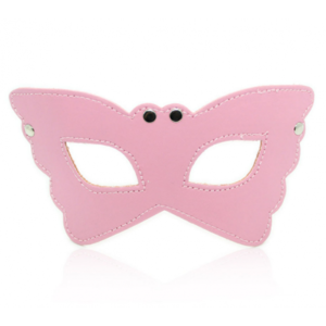БДСМ маска-очки Kissexpo розовая