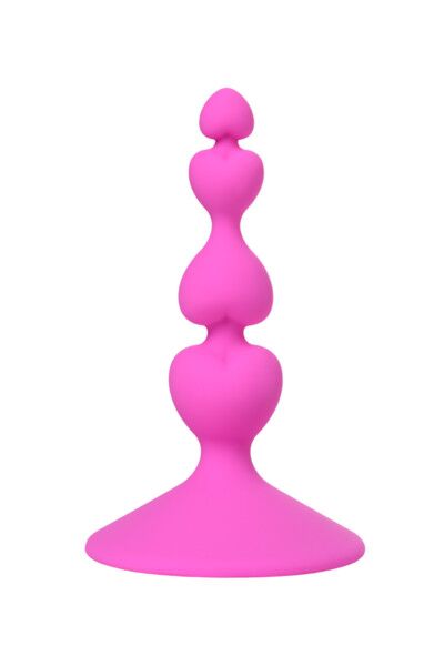 Анальная втулка Eromantica, розовая, 8 см