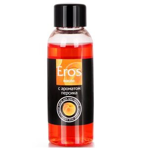 Массажное масло Биоритм с ароматом персика "EROS EXOTIC" 50 мл.