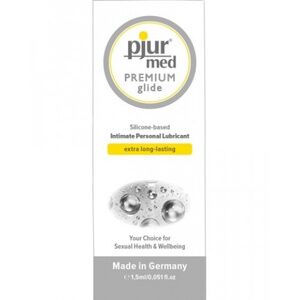 Силиконовый лубрикант Pjur Med Premium glide 1,5 мл, пробник