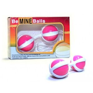 Анально-вагинальные шарики Baile Be Mine Balls розовые
