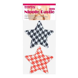 Пэстисы для груди Lovetoy Stars Nipple Pasties (2 Pack)