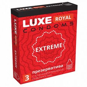 Презервативы LUXE ROYAL Extreme 3 шт