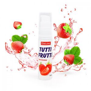 Оральный Гель Биоритм TUTTI-FRUTTI ЗЕМЛЯНИКА 30 г.