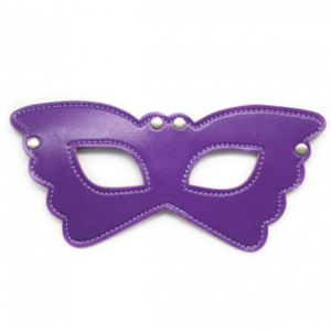 БДСМ маска-очки Kissexpo фиолетовая