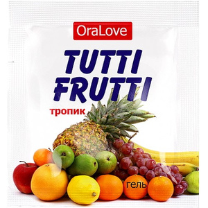 Оральный Гель Биоритм TUTTI-FRUTTI ТРОПИК 4 г.