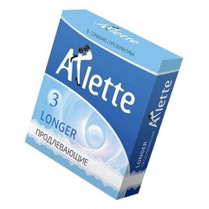 Презервативы Arlette №3, Longer Продлевающие 3 шт.