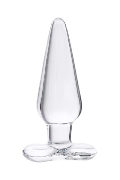 Анальная втулка Sexus Glass, прозрачная, 11,5 см