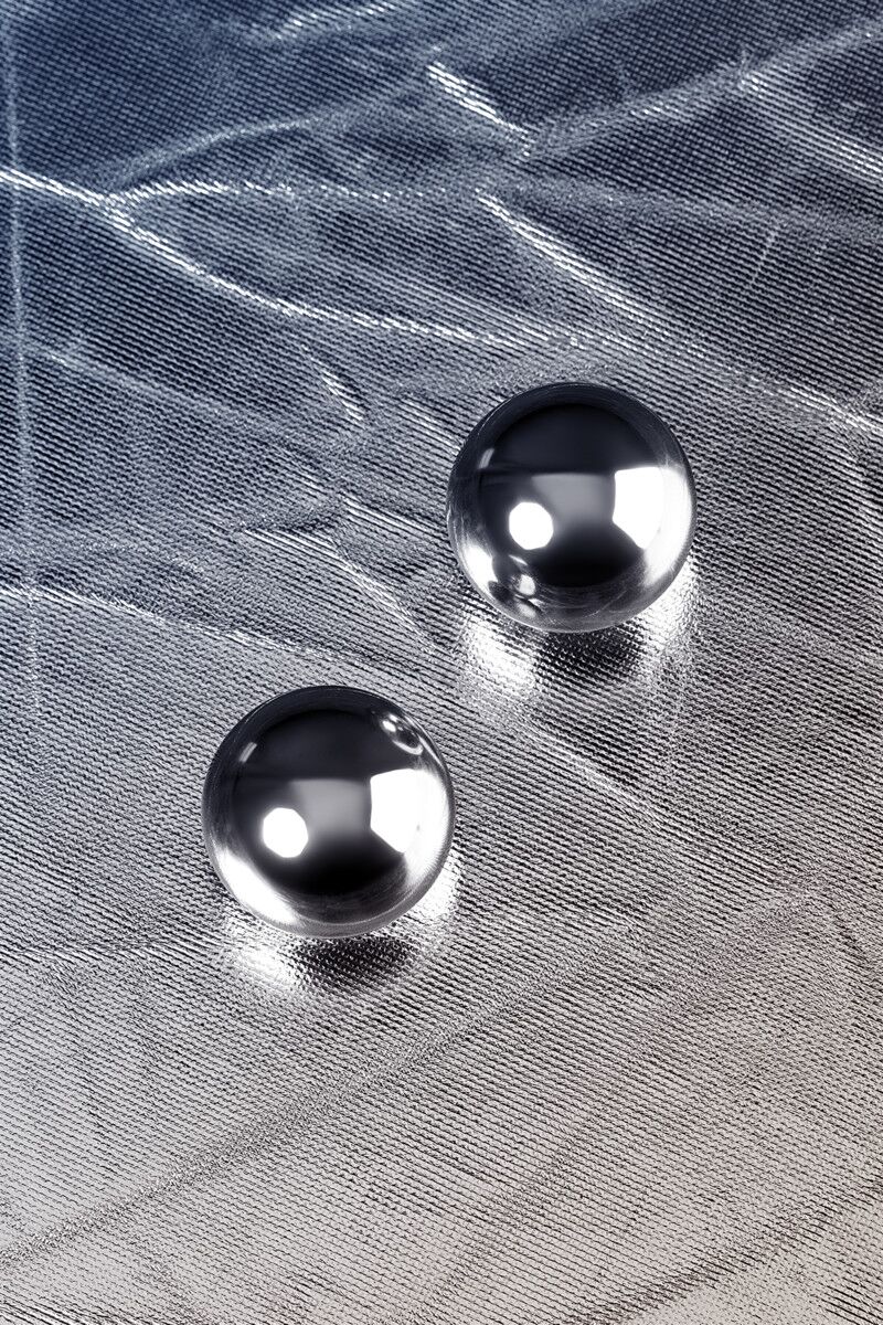 Вагинальные шарики Metal by TOYFA, металл, серебристые, 3см
