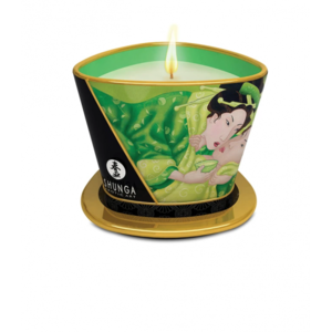 Массажная аромасвеча Shunga Экзотический Зеленый чай 170 мл