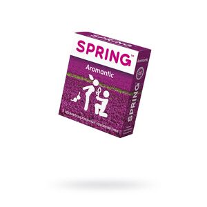 Презервативы Spring Aromantic, ароматизированные, латекс, 17,5 см, 3 шт