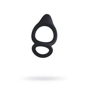 Двойное эрекционное кольцо на пенис Levett Marcus, чёрное