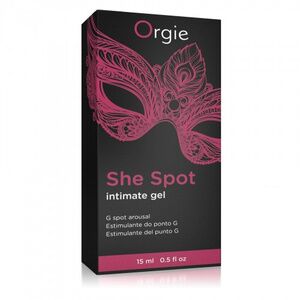 Возбуждающий гель для женщин Orgie с ароматом малины She Spot для точки G, 15 мл