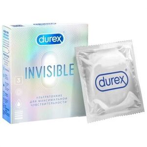 Презервативы Durex №3 Invisible (ультратонкие)