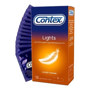 Презервативы Contex №12 Lights особо тонкие